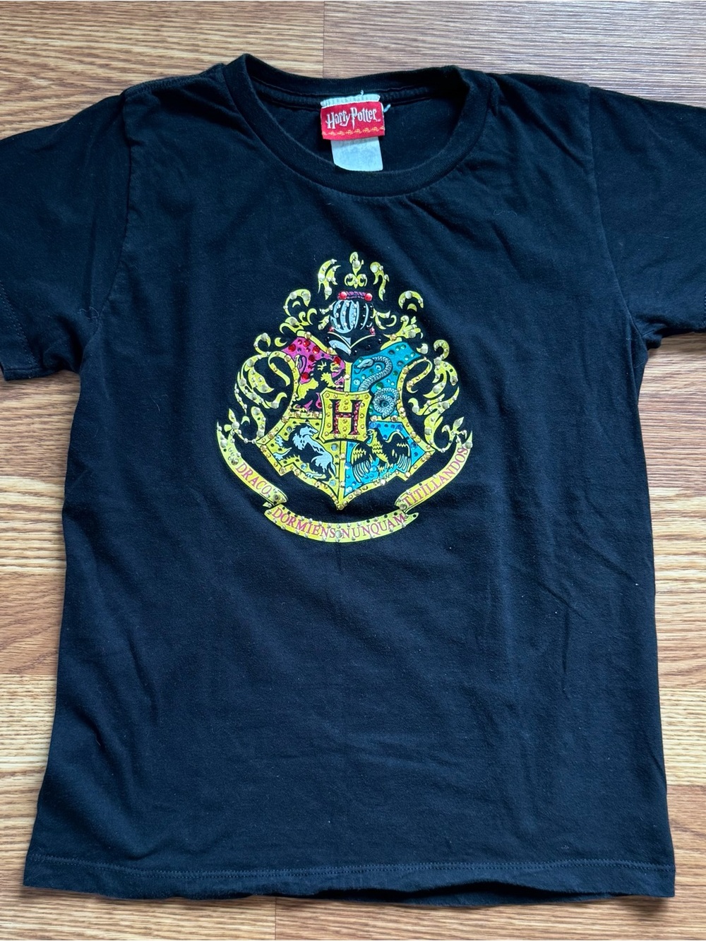 Harry Potter Hogwarts Bedazzled Crest Graphic T-Shirt